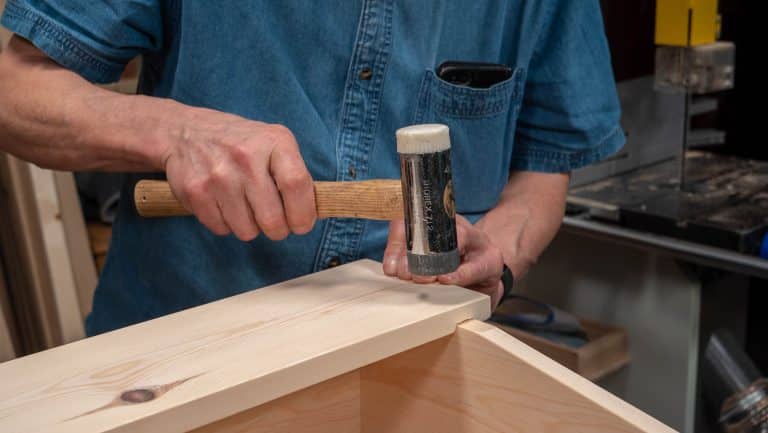 Using a Chisel Hammer